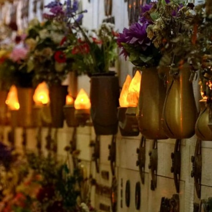 Avvisi di pagamento lampade votive foto 