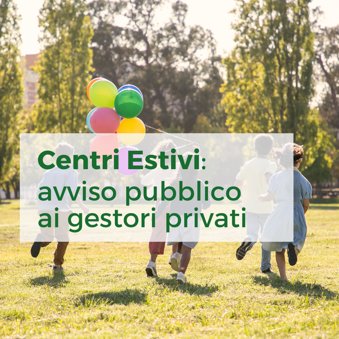 Avvio procedura di accreditamento gestori centri estivi 2023 foto 