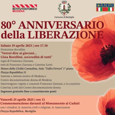 Bastiglia celebra l’80° anniversario della Liberazione 