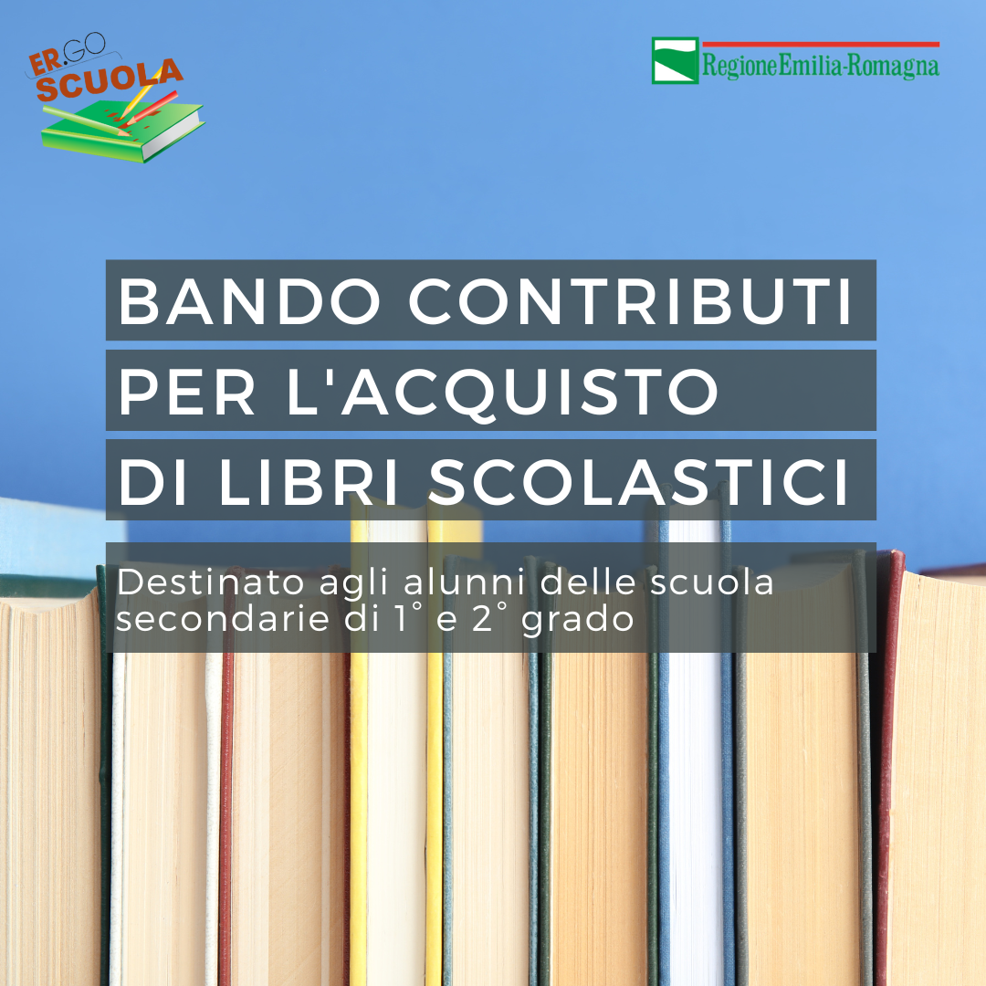 Contributo per l’acquisto dei libri di testo per le Scuole Secondarie di I e II grado –A.S. 2023/24